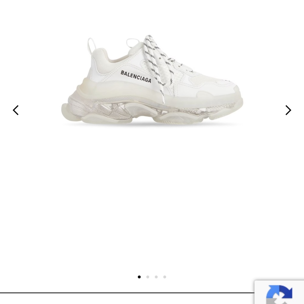 Balenciaga Triple S White Sneakers